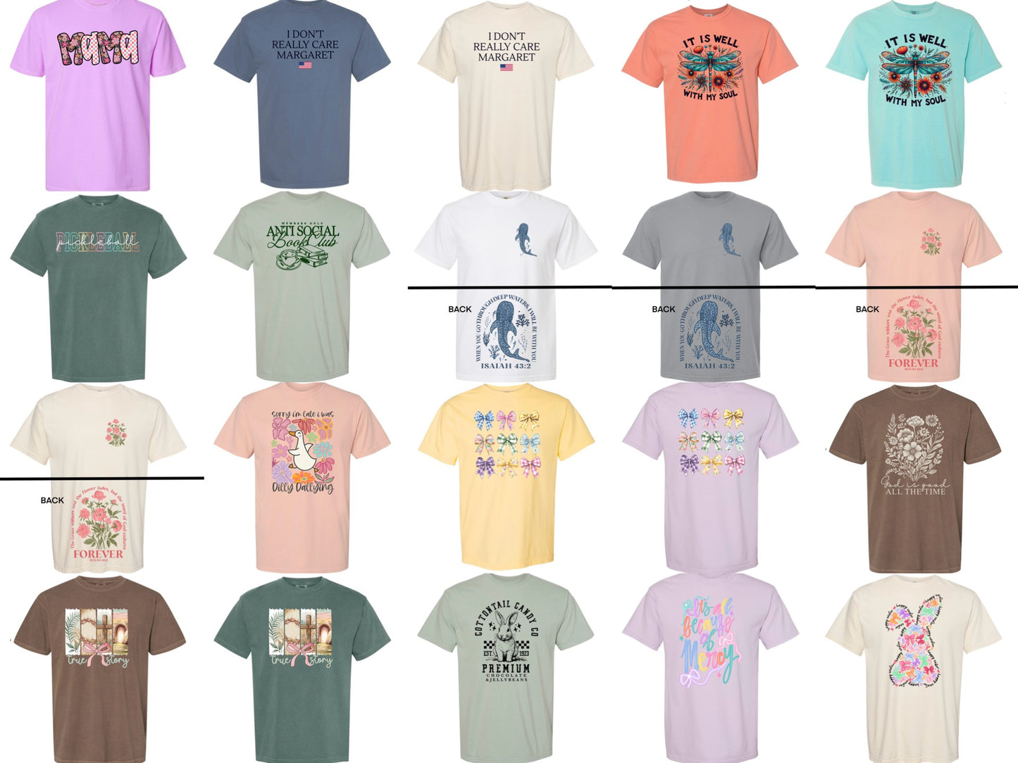 2025 Spring/Easter T-Shirt Drop