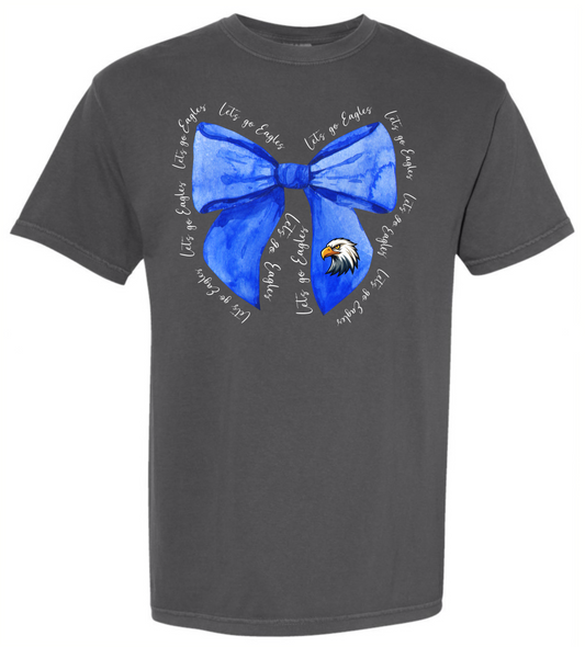 Shepherd Elementary Eagles  Bow T-Shirt