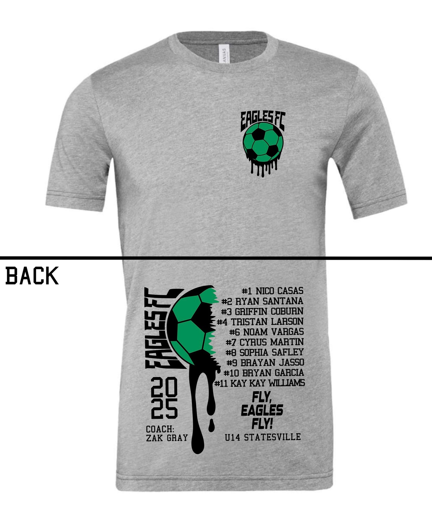 Eagles Soccer Fall 2025 Shirt