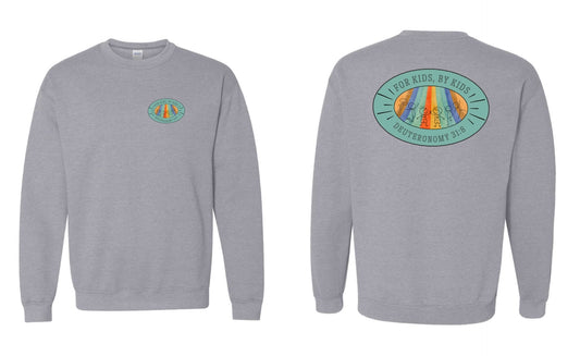 “For Kids By Kids” Crewneck Sweatshirt