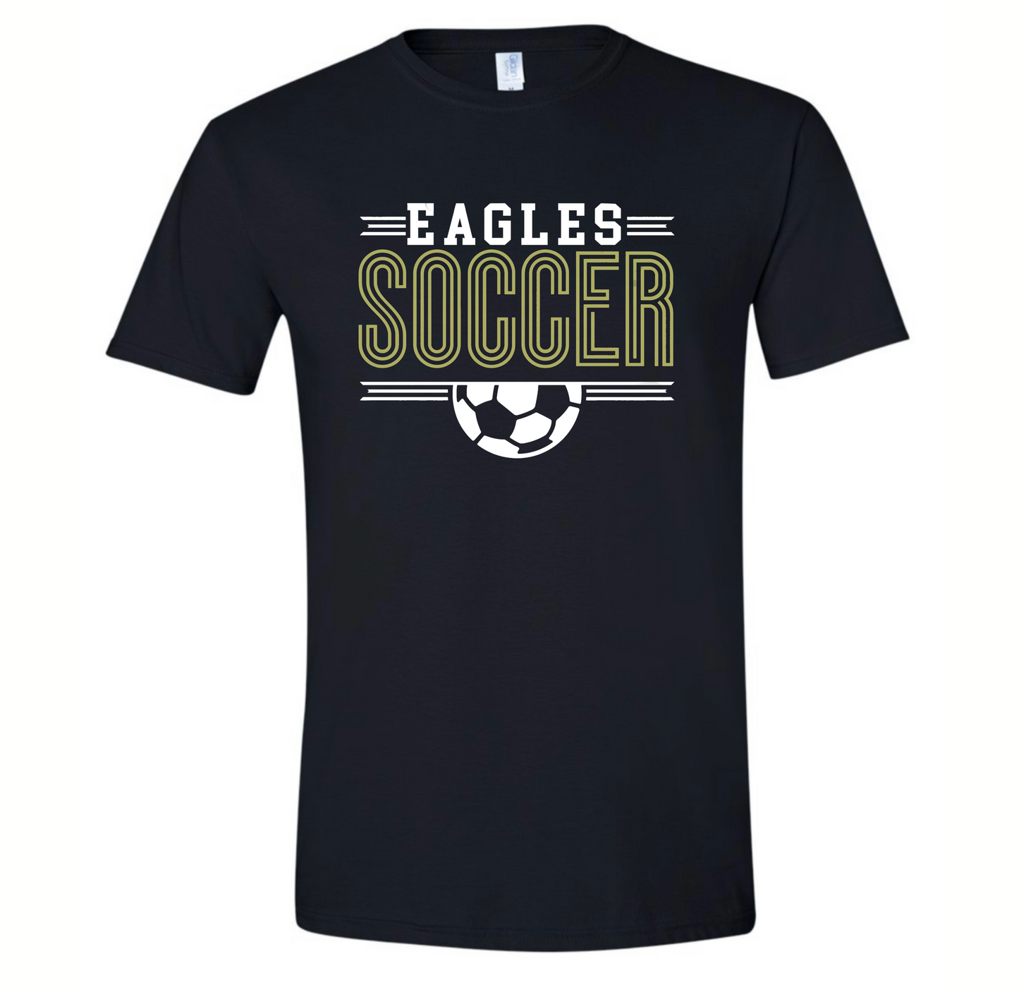 Eagles Soccer Inline T-Shirt (Black)