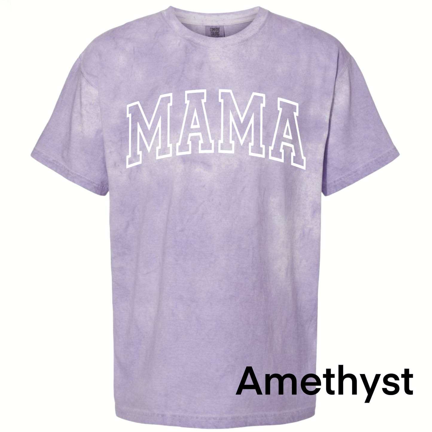 Puff Print Mama Comfort Colors T-Shirt