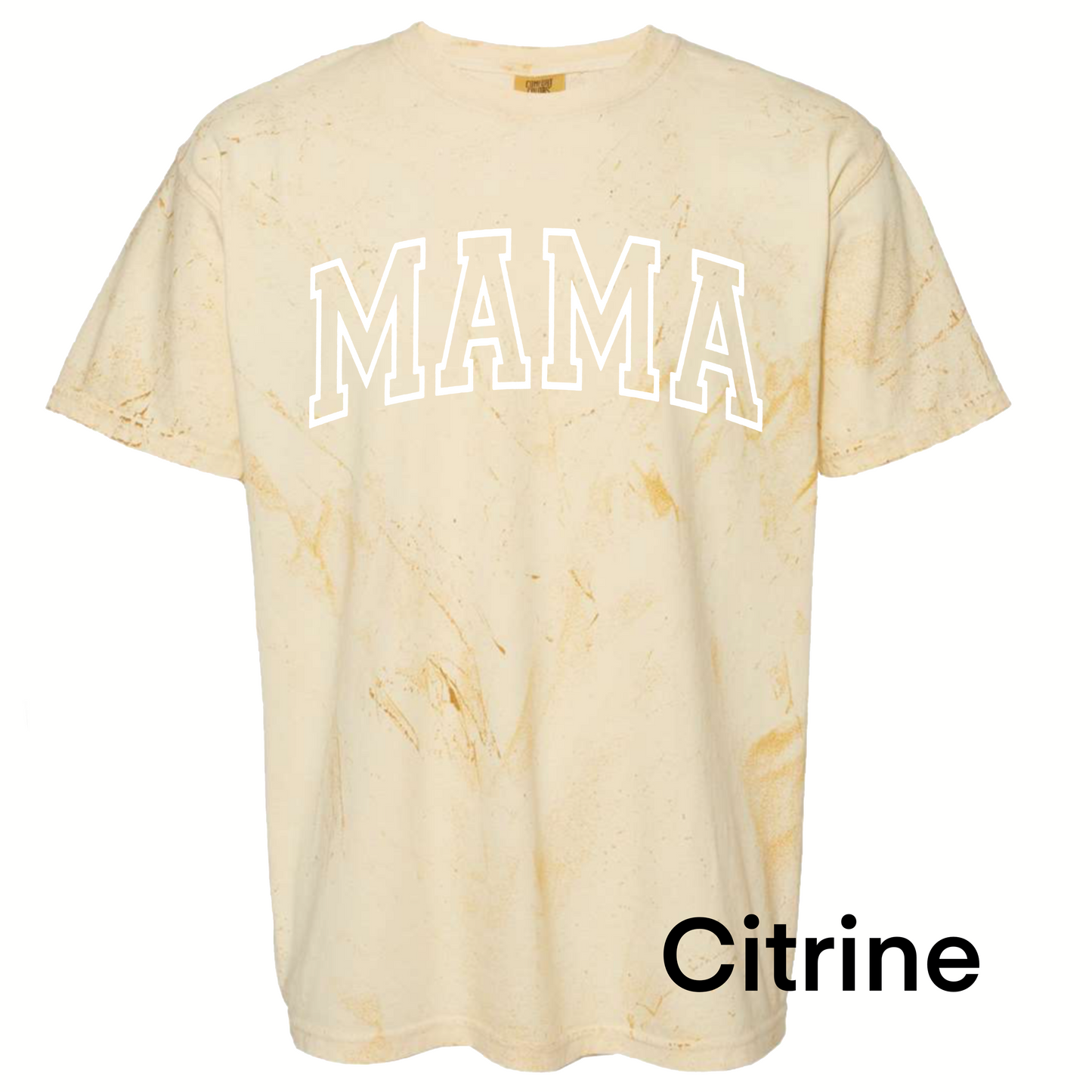 Puff Print Mama Comfort Colors T-Shirt