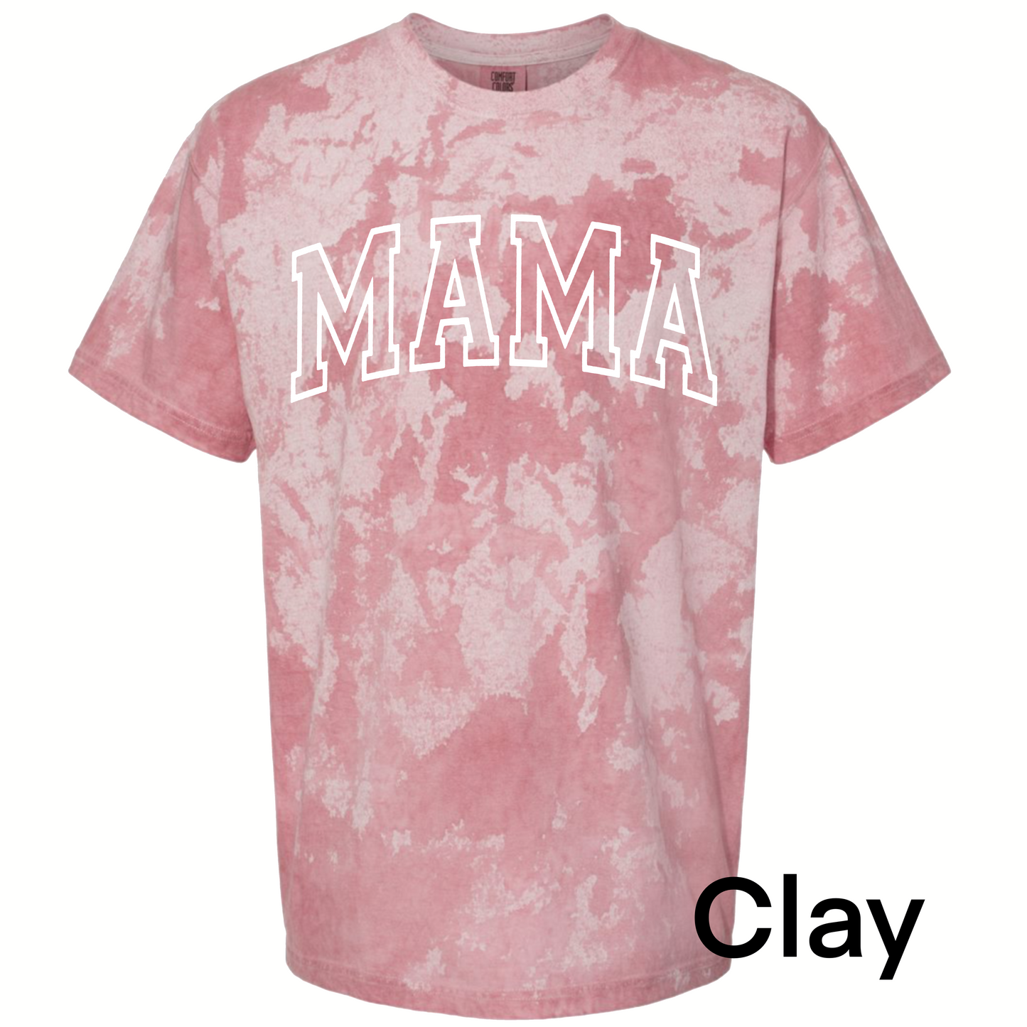 Puff Print Mama Comfort Colors T-Shirt