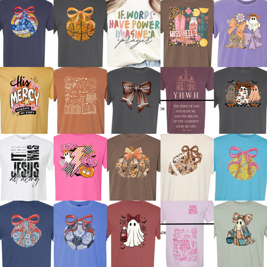 2025 Fall T-Shirt Drop