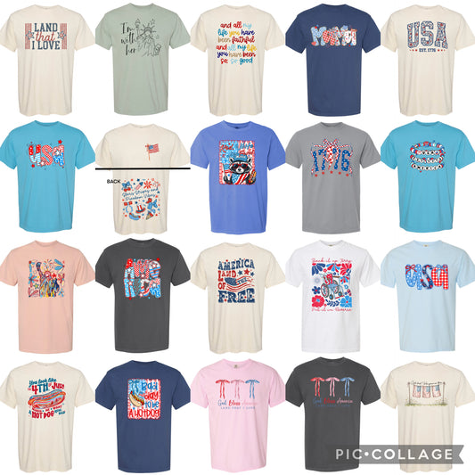 Father’s Day/Patriotic Drop 2025