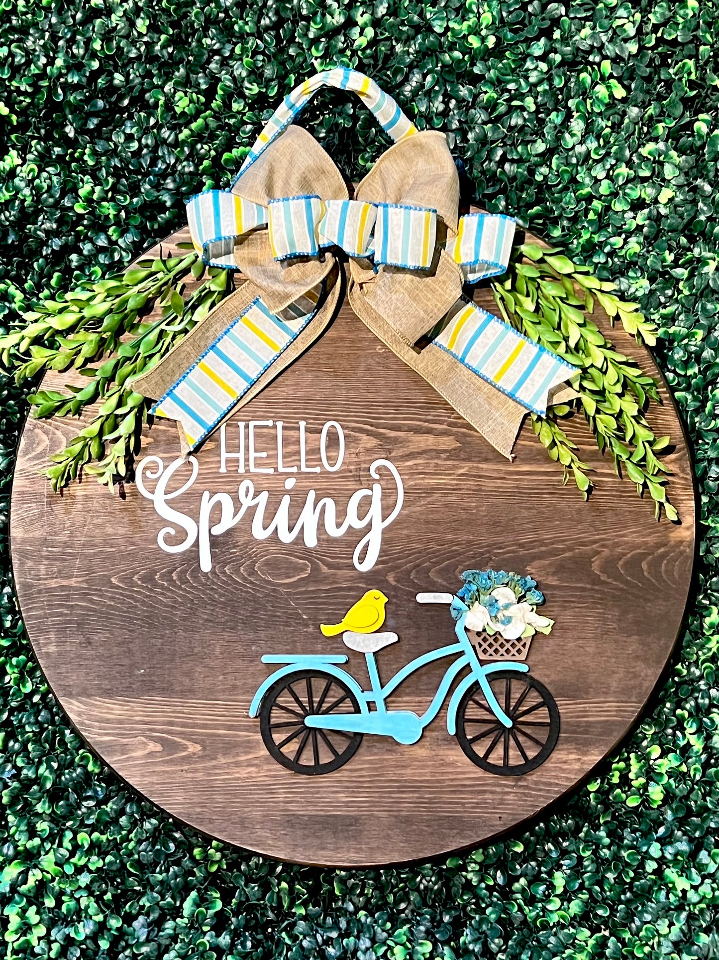 18” Spring Bicycle Door Hanger