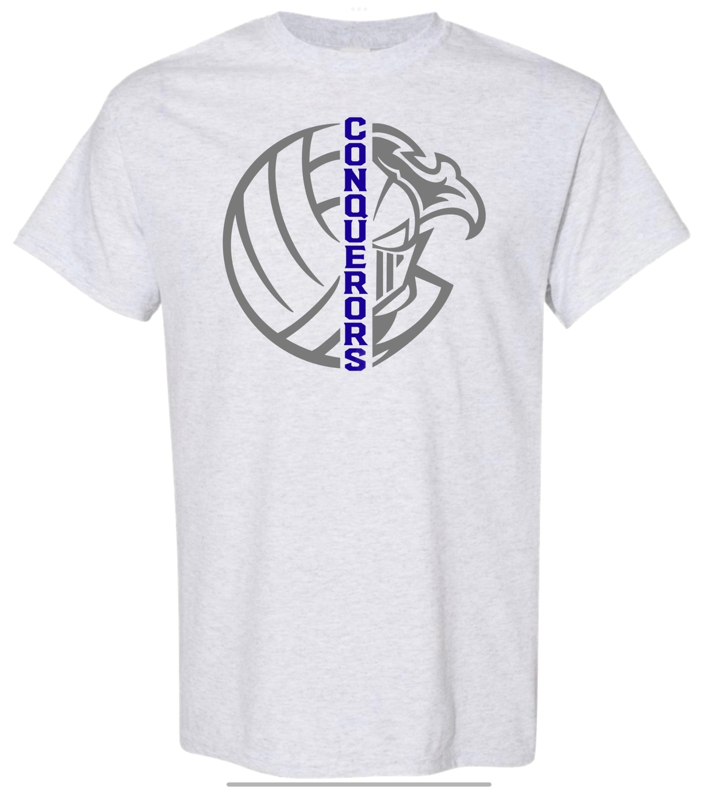 Conquerors Volleyball Silhouette