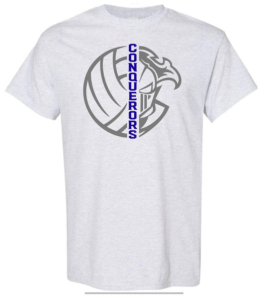 Conquerors Volleyball Silhouette