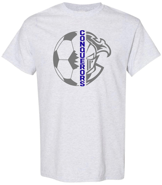 Conquerors Soccer Silhouette