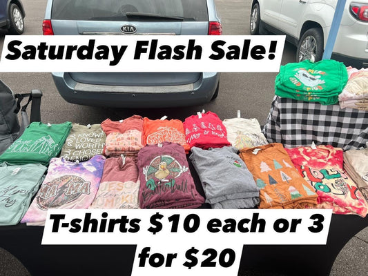 Saturday Flash Sale