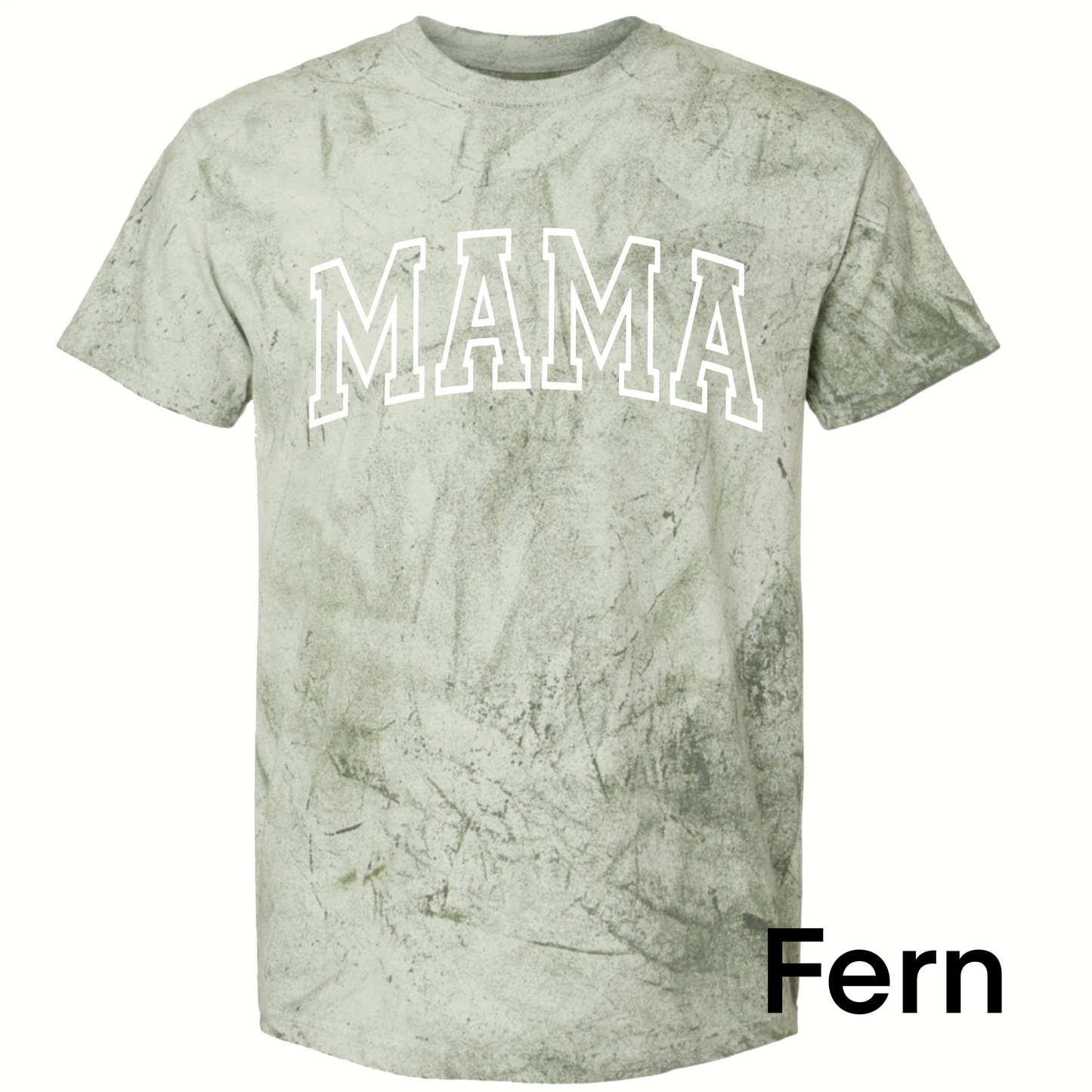 Puff Print Mama Comfort Colors T-Shirt